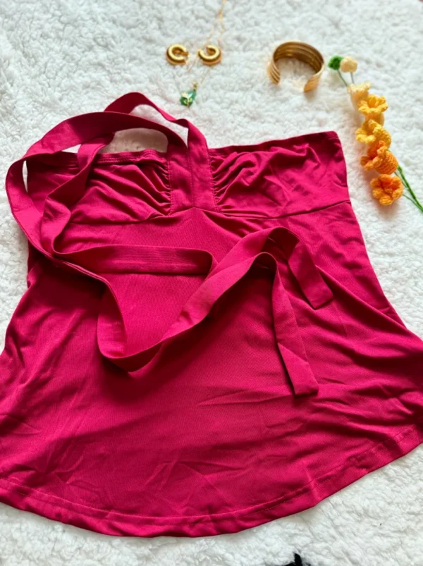 Red Halter Top - Image 5